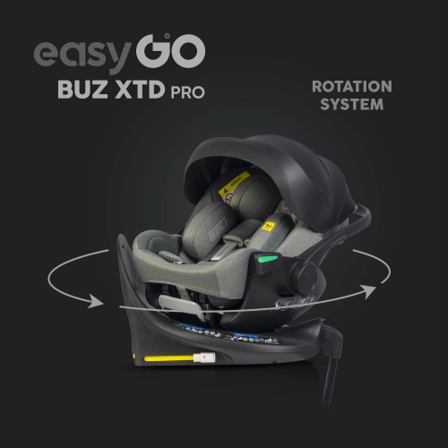 Fotelik samochodowy EasyGo Buz Xtd Pro Greener