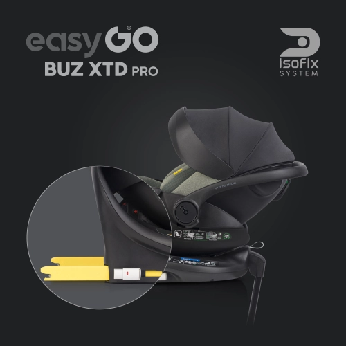Fotelik samochodowy EasyGo Buz Xtd Pro Greener