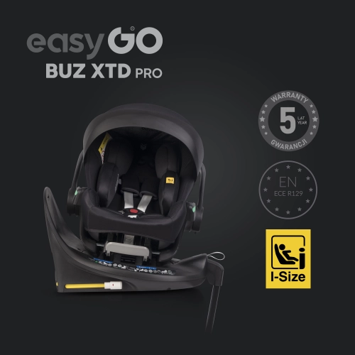Fotelik samochodowy EasyGo Buz Xtd Pro Taupe