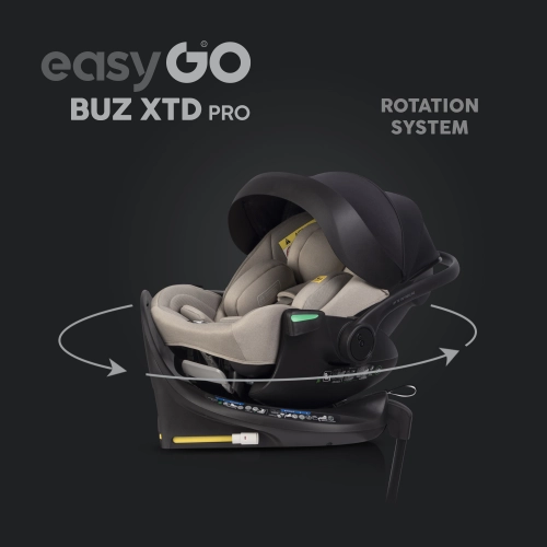 Fotelik samochodowy EasyGo Buz Xtd Pro Taupe