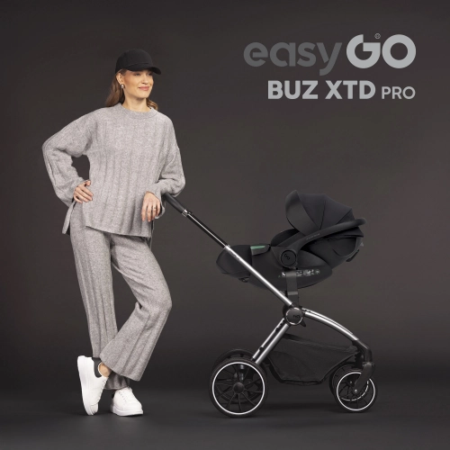 Fotelik samochodowy EasyGo Buz Xtd Pro Taupe