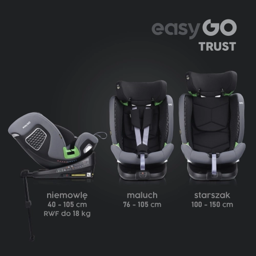 EasyGo Trust Pearl Bērnu autosēdeklis 0-36 kg