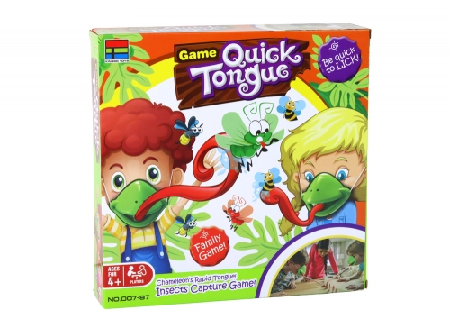 Fun Skill Game Quick Tongue - Catch the Insect Mask Chameleon