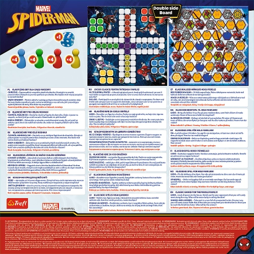 Game 2in1 Chinese Man / Snakes and Ladders - Spider-Man Trefl 02419