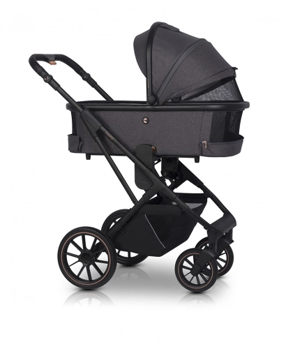 Gondola do wózka dziecięcego Cavoe Axo Shine French Grey