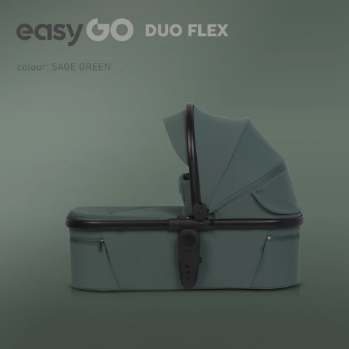 Gondola do wózka dziecięcego EasyGo Duoflex Sage Green