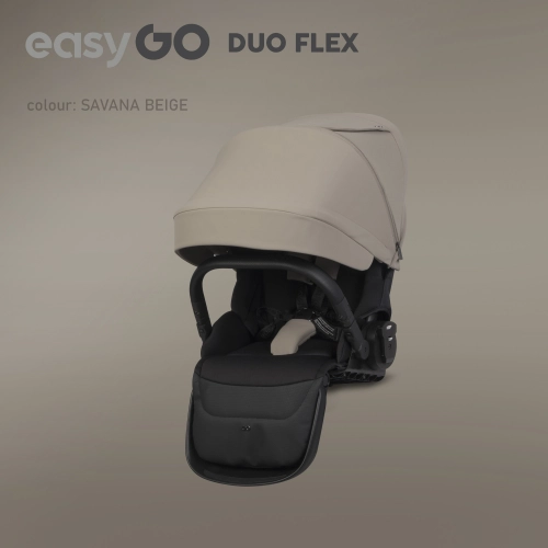 Gondola do wózka dziecięcego EasyGo Duoflex Savana Beige