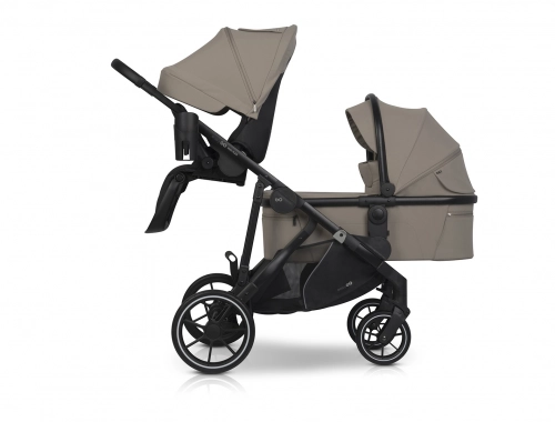 Gondola do wózka dziecięcego EasyGo Duoflex Savana Beige