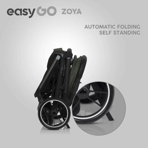 Gondola do wózka dziecięcego EasyGo Zoya Jungle Green
