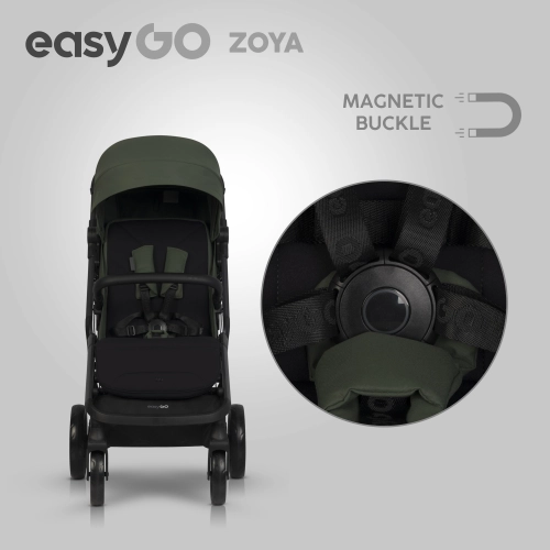 Gondola do wózka dziecięcego EasyGo Zoya Jungle Green