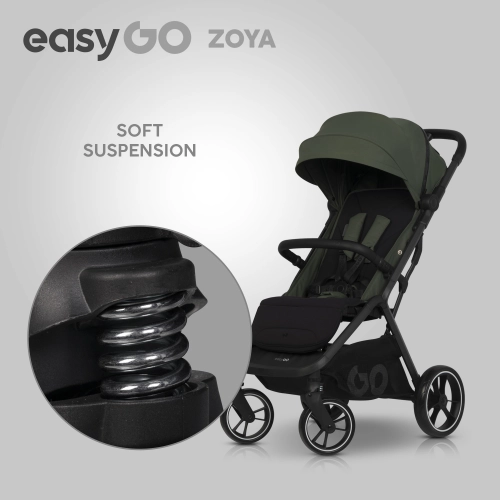 Gondola do wózka dziecięcego EasyGo Zoya Jungle Green