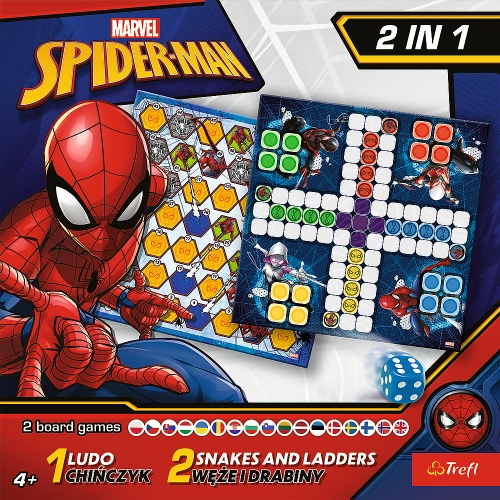 Hero Quest Spidey Spider-Man Board Game Trefl 02436