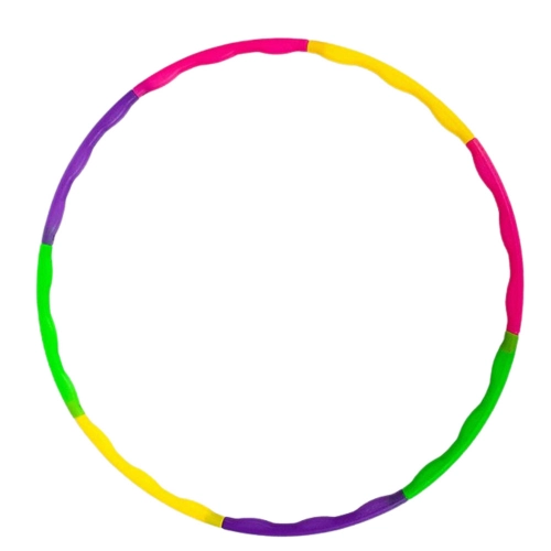 Hula Hop With Studs Foldable Colorful 7El Diameter 50cm