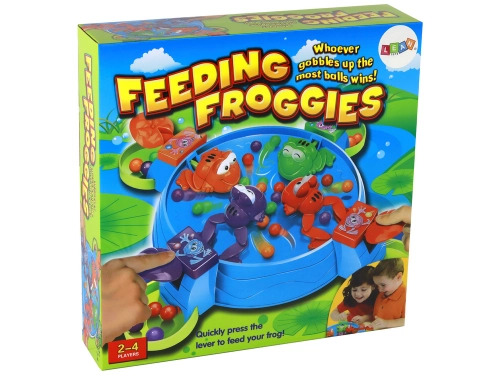 Hungry Frogs Arcade Game Feed the Frog the Balls