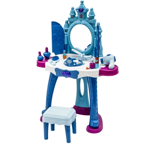 Ice Princess Interactive Dressing Table Mirror Stool Accessories 35 pcs.