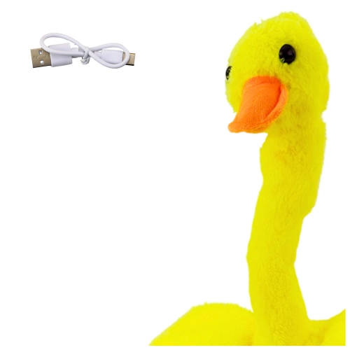 Interactive Duck Dancing Singing Repeating Words Music Lights