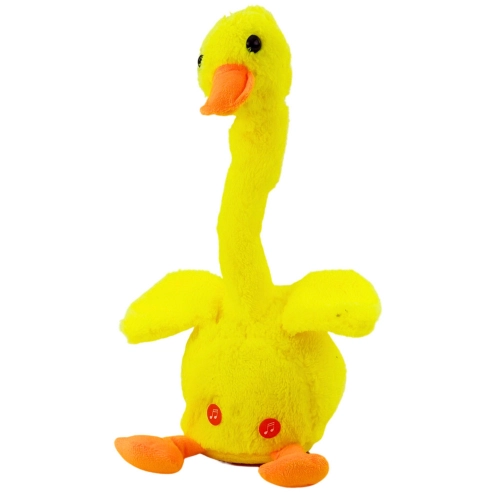 Interactive Duck Dancing Singing Repeating Words Music Lights
