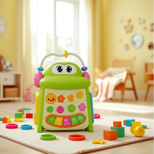 Interactive Educational Cube Sorter Piano Sensory Crocodile