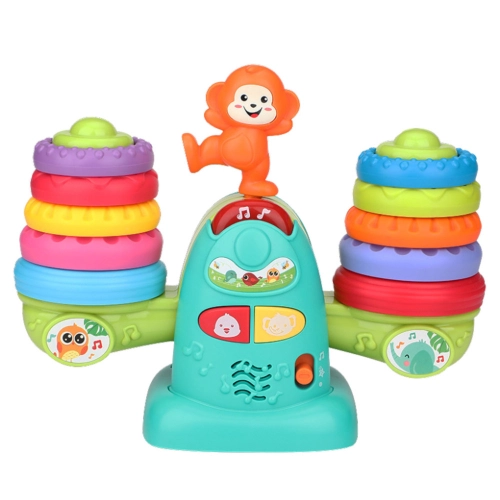 Interactive Educational Scale For Toddlers Blocks Sounds Melodies Monkey