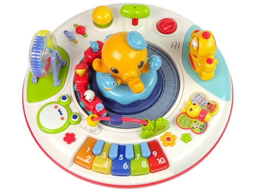 Interactive Educational Table Octopus Pianinko Sounds Lights
