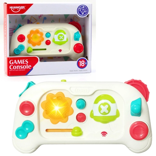 Interactive Pad Console For Toddlers 10 Activities Lights Sounds
