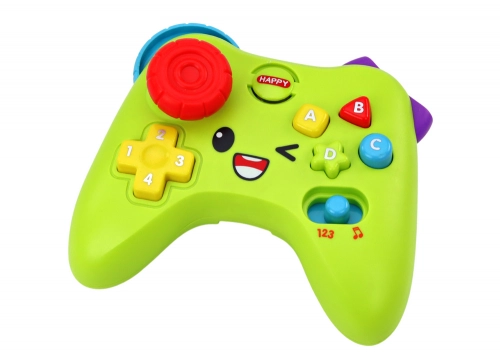 Interactive Pad, Educational Console, Lights, Sounds, Green