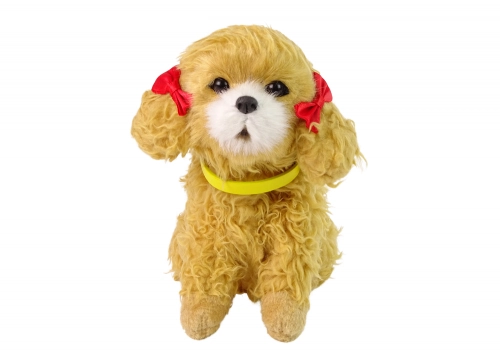 Interactive Plush Dog Soft fur Breed Poodle