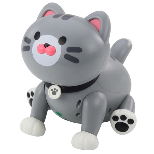 Interactive Robot Kitten Remote Controlled RC Remote Control Gray