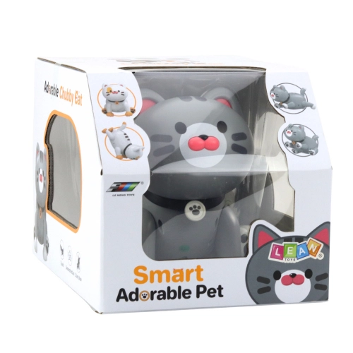 Interactive Robot Kitten Remote Controlled RC Remote Control Gray