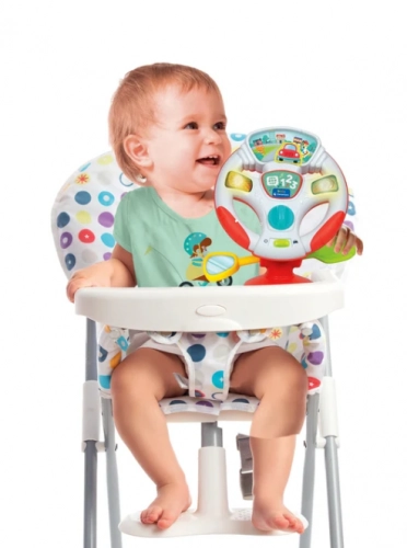 Interactive Talking Electronic Steering Wheel Polish and German Language Clementoni 17533