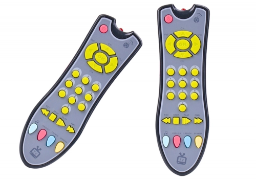 Interactive TV Remote Control For Toddler Educational Light Sound