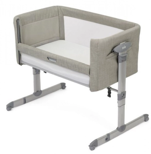 Joie Roomie Glide Almond Gultiņa ar nolaižamu sānu