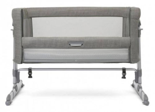 Joie Roomie Glide Foggy Grey Кроватка с опускающейся боковой стенкой