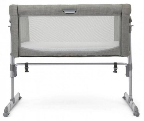 Joie Roomie Glide Foggy Grey Кроватка с опускающейся боковой стенкой