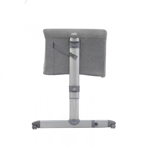 Joie Roomie Pelēks Flaneļa Gulta-manēža ar nolaižamu sānu