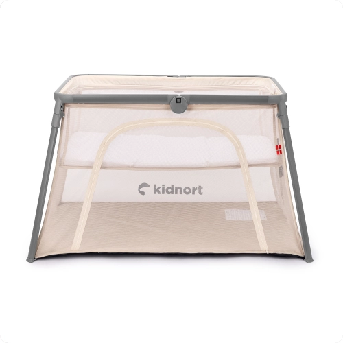 Kidnort Bleke Unique beige Детская дорожная кроватка