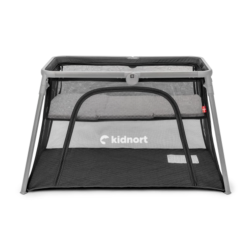 Kidnort Bleke Unique black Детская дорожная кроватка