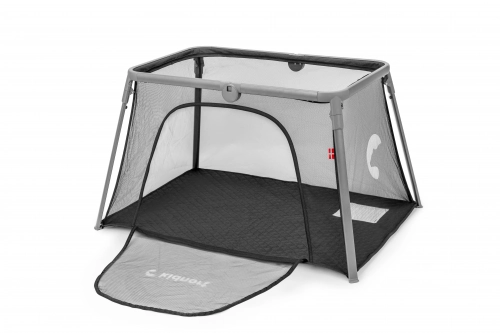 Kidnort Bleke Unique black Детская дорожная кроватка