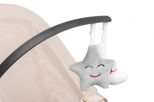 Kidnort Moln Unique beige Šūpuļkrēsliņš