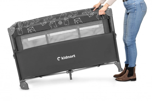 Kidnort Näste Oxford 210
Dark gry Детская дорожная кроватка