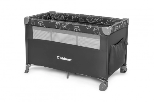Kidnort Näste Oxford 210
Dark gry Детская дорожная кроватка
