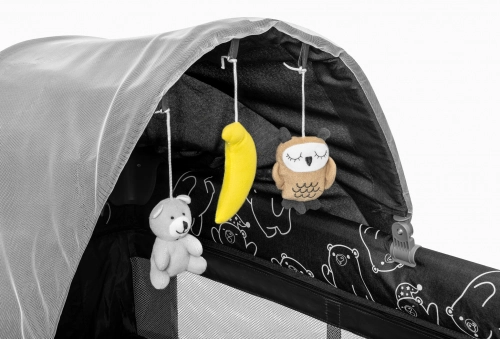 Kidnort Stugan Oxford 300
Dark gry Детская дорожная кроватка