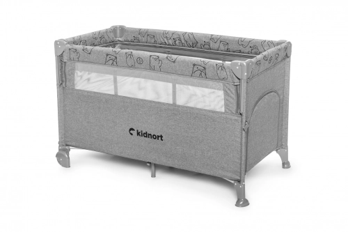 Kidnort Stugan Oxford 300
Light gray Детская дорожная кроватка