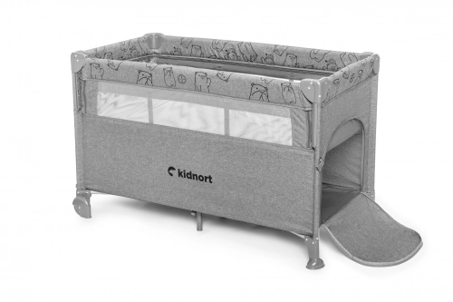 Kidnort Stugan Oxford 300
Light gray Детская дорожная кроватка