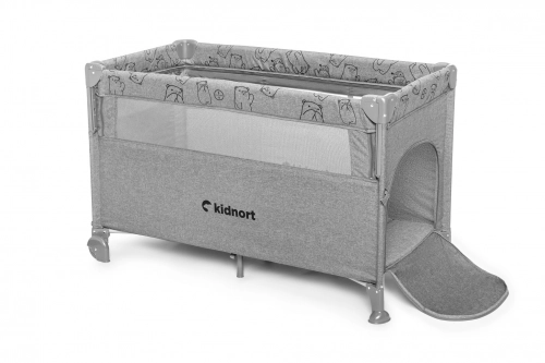 Kidnort Stugan Oxford 300
Light gray Детская дорожная кроватка