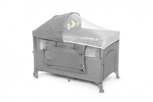 Kidnort Stugan Oxford 300
Light gray Детская дорожная кроватка