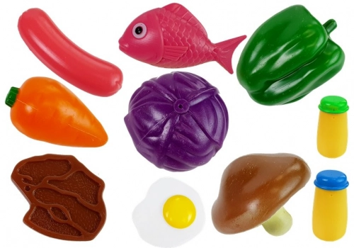 Kitchen Set Dishes Cook 22 pieces