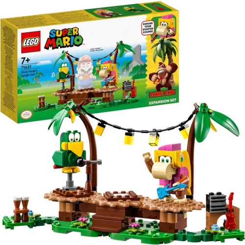 LEGO 71421 SUPER MARIO Dixie Kongs Jungle Jam Expansion Set