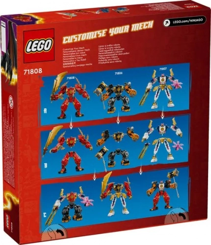 LEGO 71808 Mech żywiołu ognia Kaia