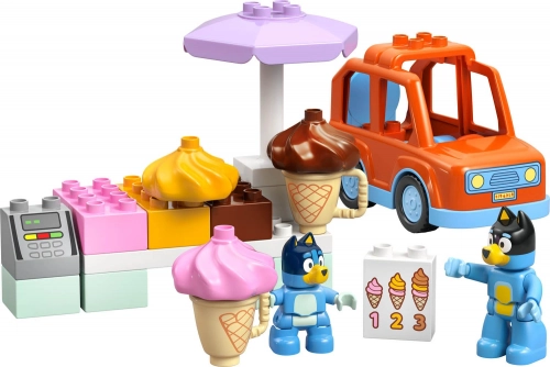 LEGO Duplo Bluey Ice Cream Trip With Bluey 10458